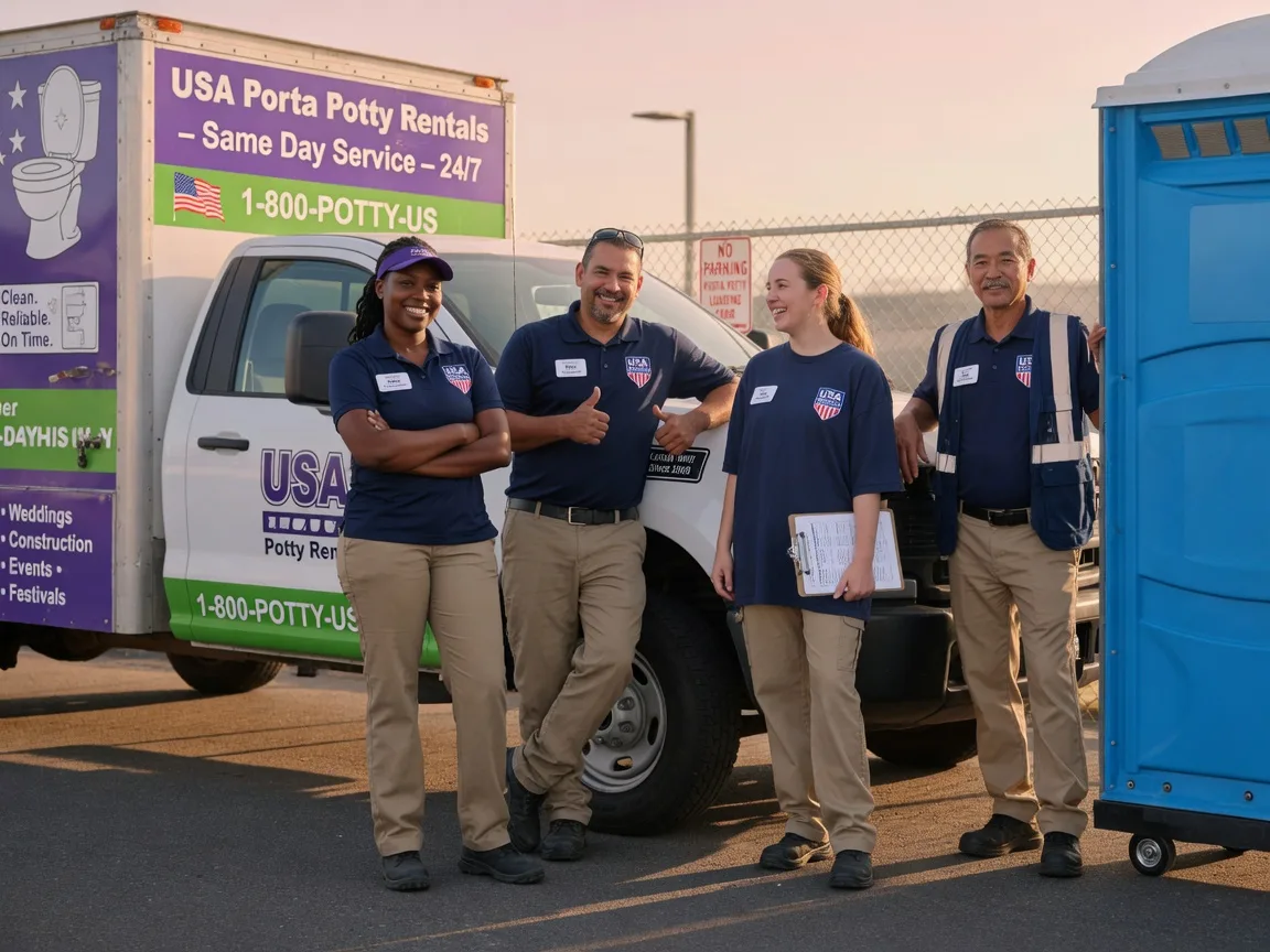 Porta Potty Rental company in Hudson, SD